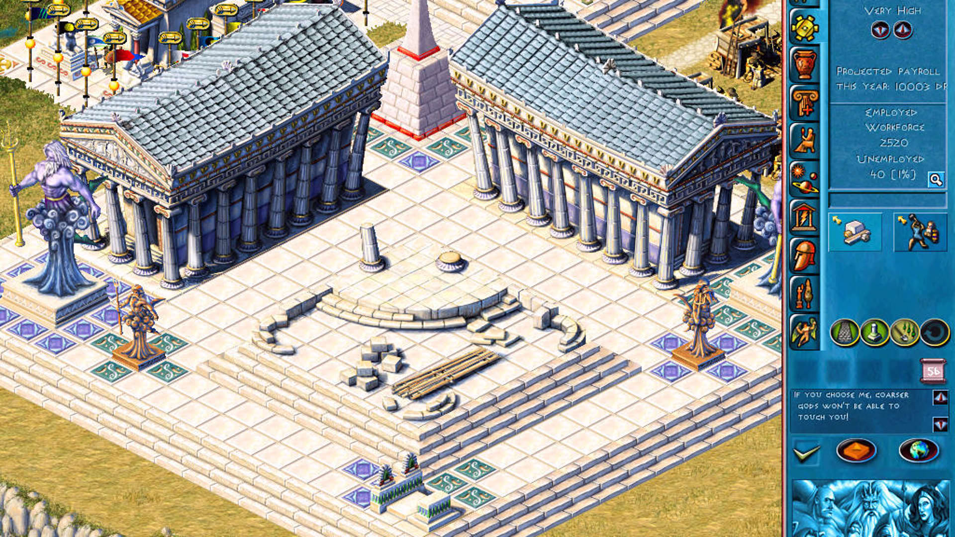 Screenshot for Zeus: Master of Olympus