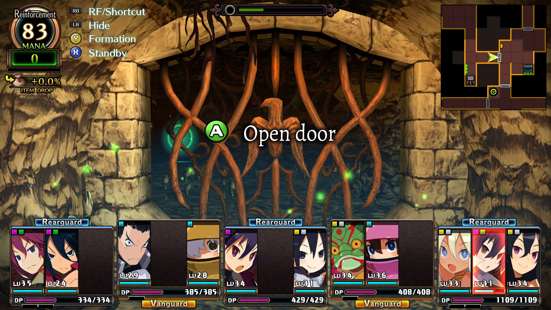Screenshot for Labyrinth of Refrain: Coven of Dusk