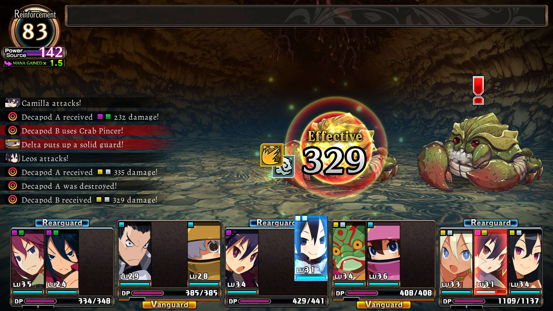 Screenshot for Labyrinth of Refrain: Coven of Dusk