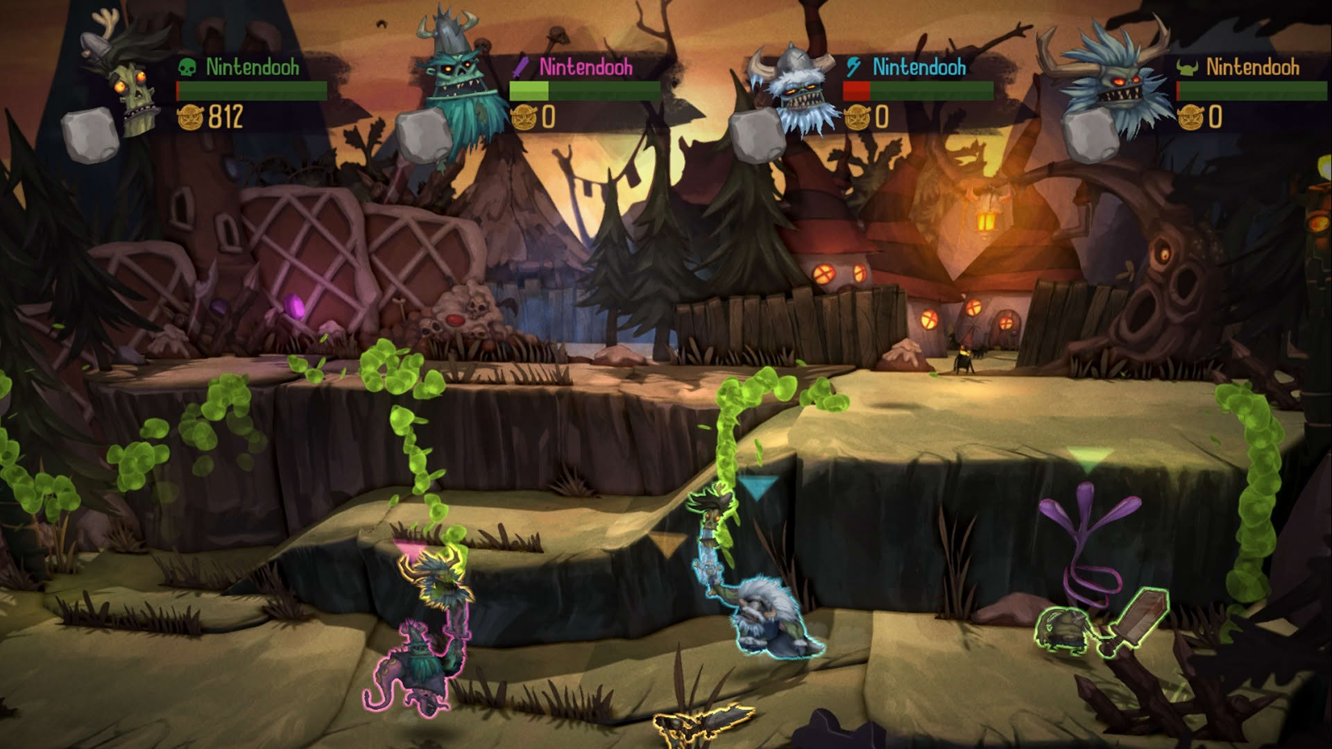Screenshot for Zombie Vikings: Stab-a-thon