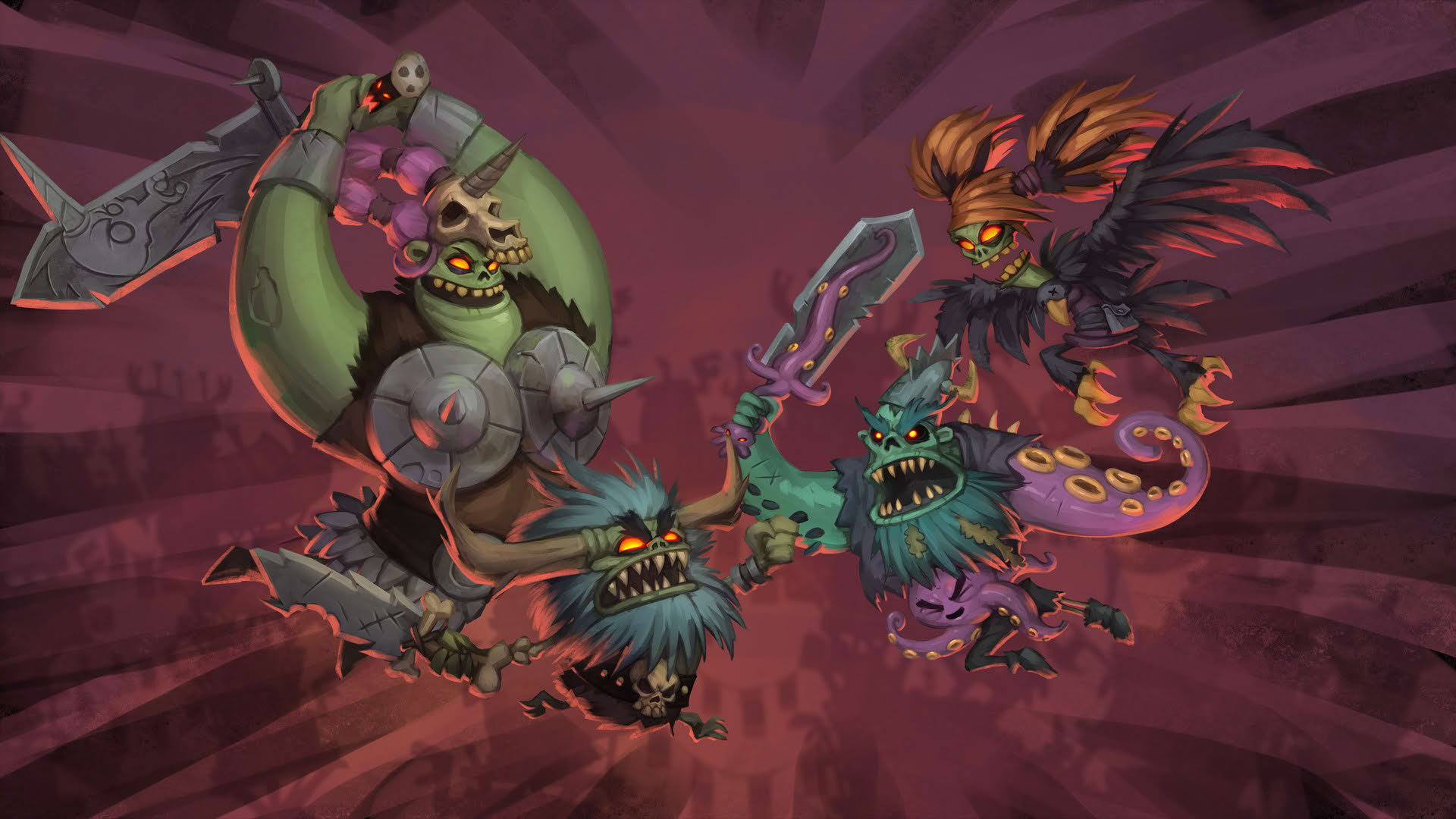 Screenshot for Zombie Vikings: Stab-a-thon