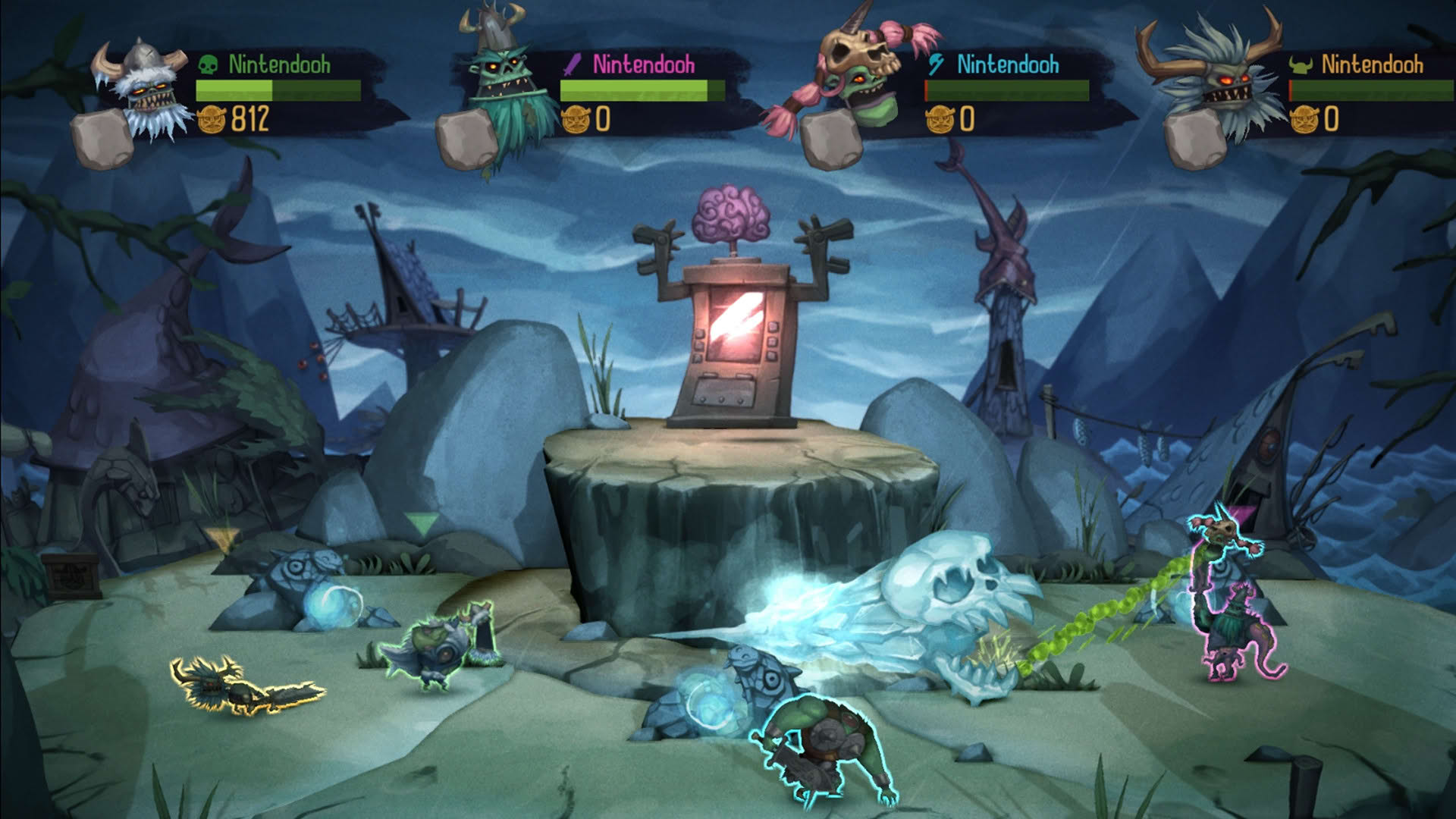 Screenshot for Zombie Vikings: Stab-a-thon