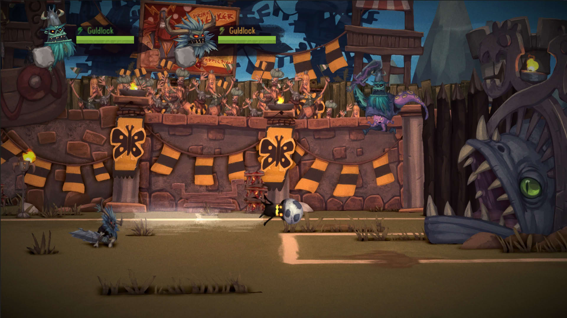 Screenshot for Zombie Vikings: Stab-a-thon