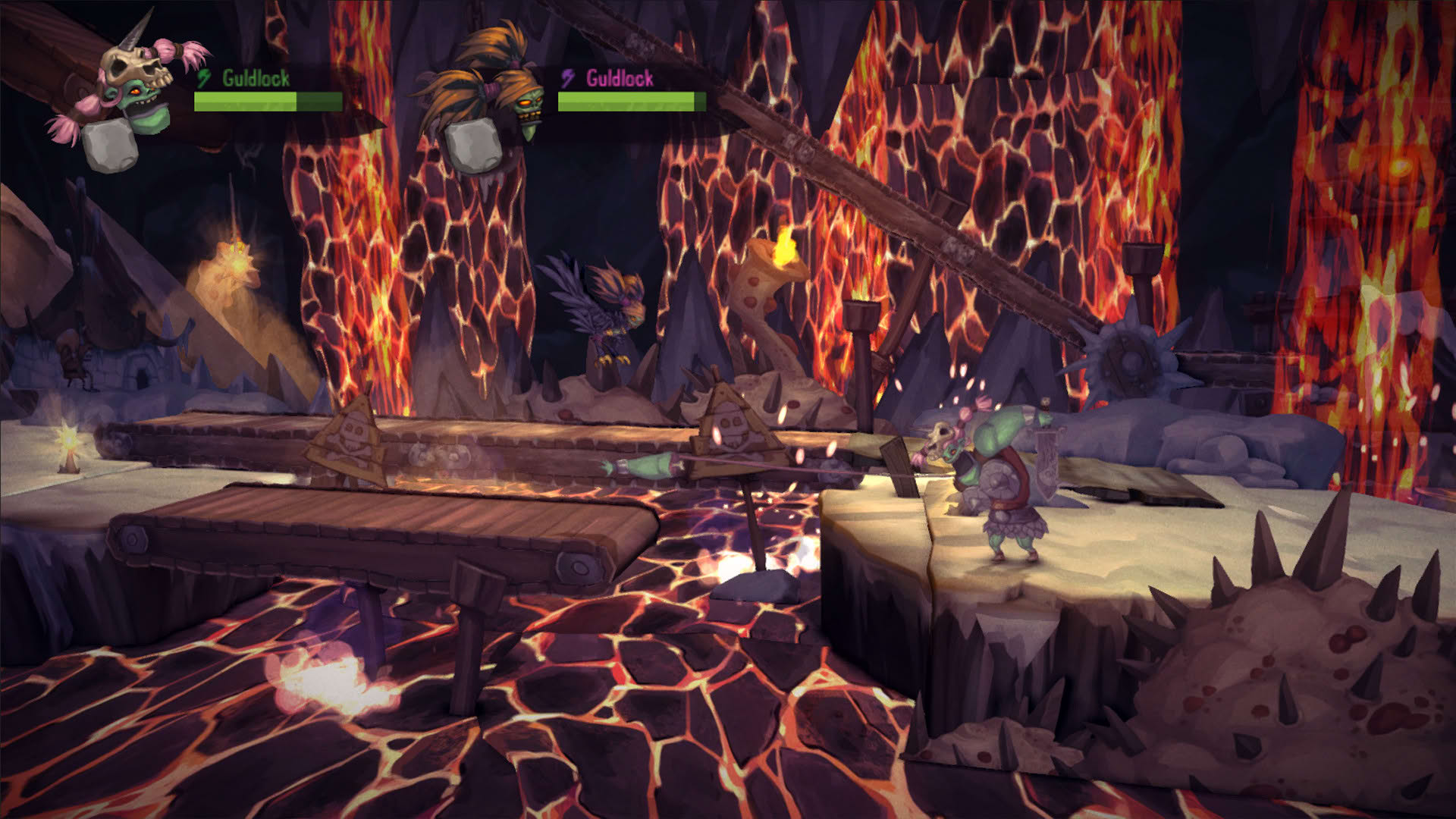 Screenshot for Zombie Vikings: Stab-a-thon