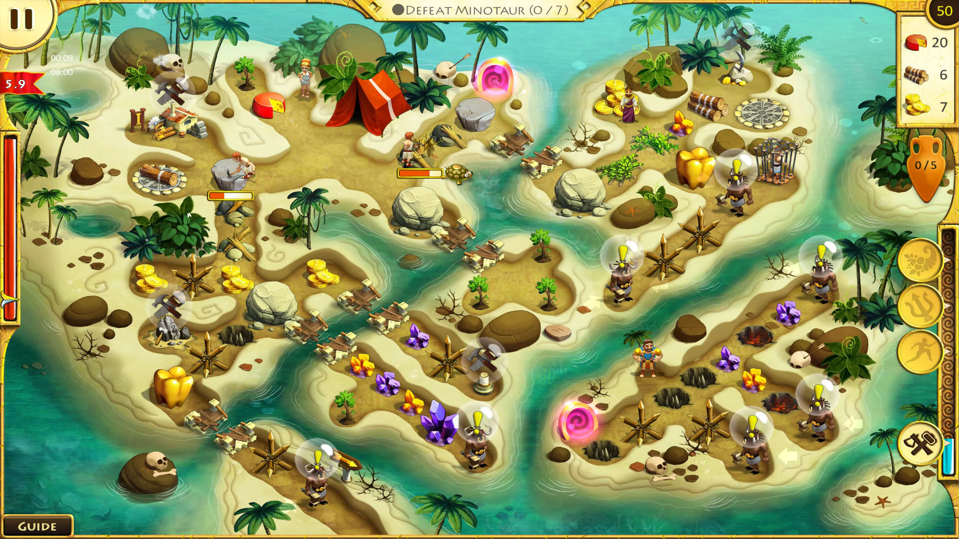 Screenshot for 12 Labours of Hercules VI: Race for Olympus