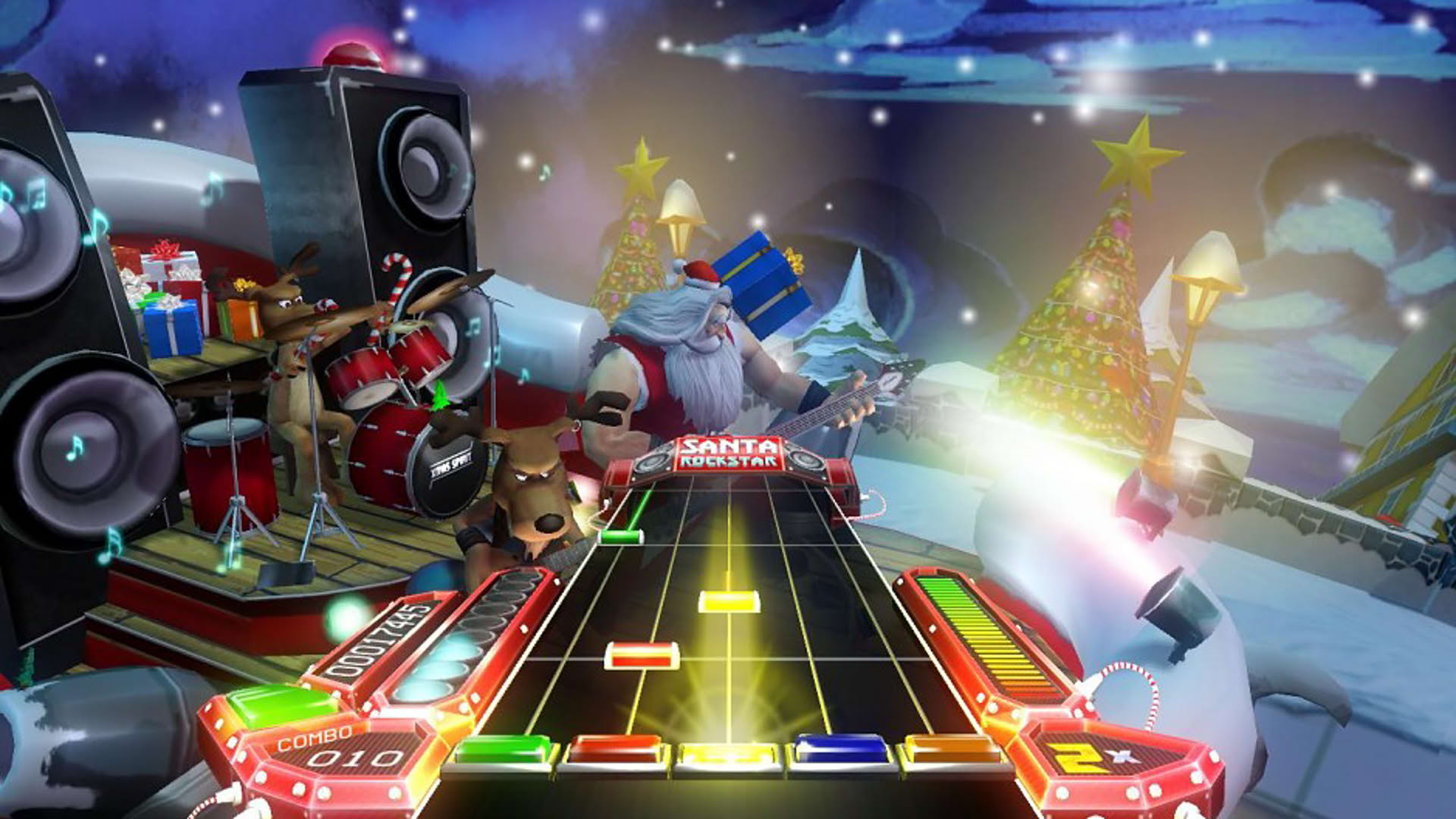 Screenshot for Santa Rockstar HD