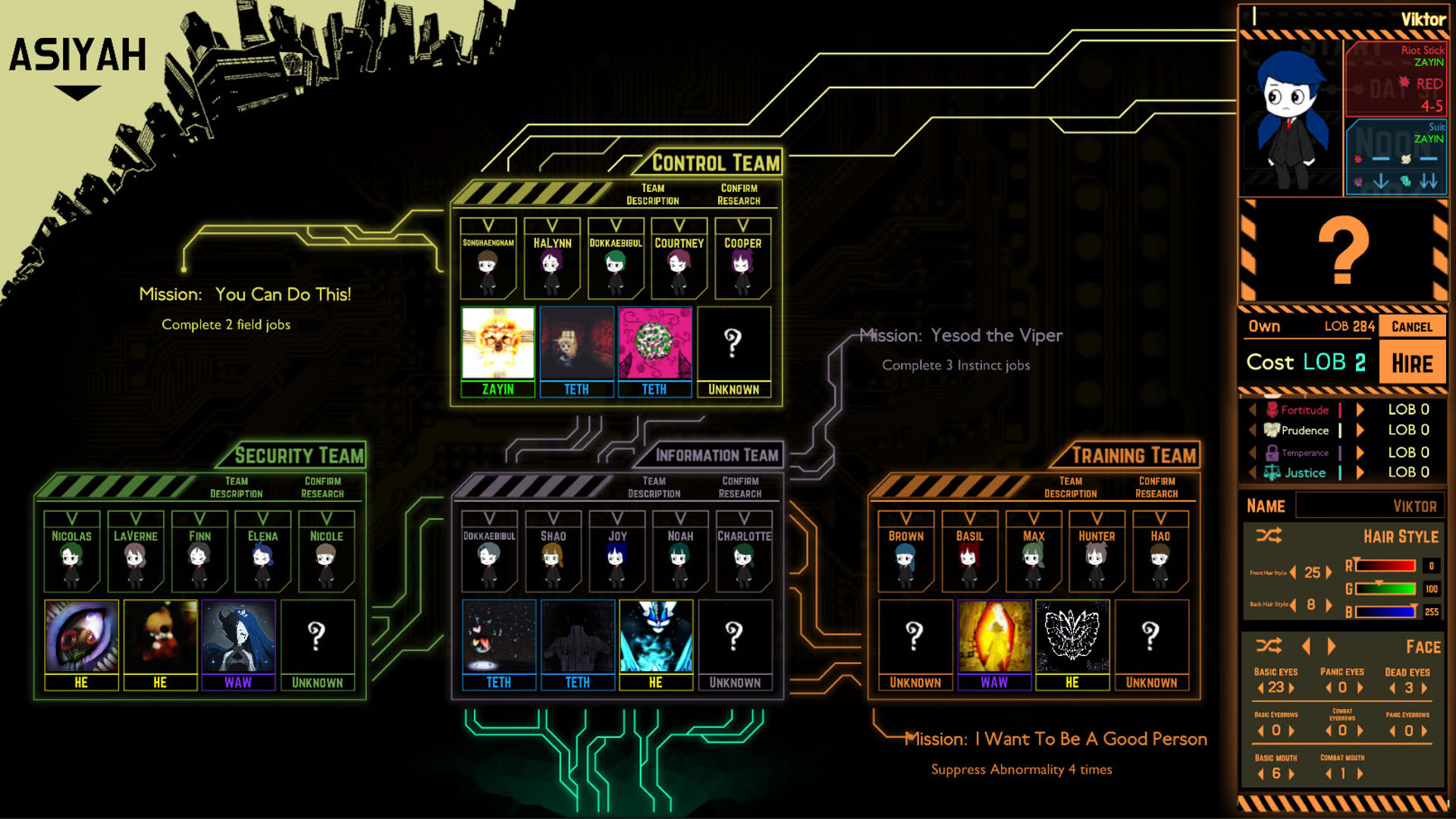 Screenshot for Lobotomy Corporation
