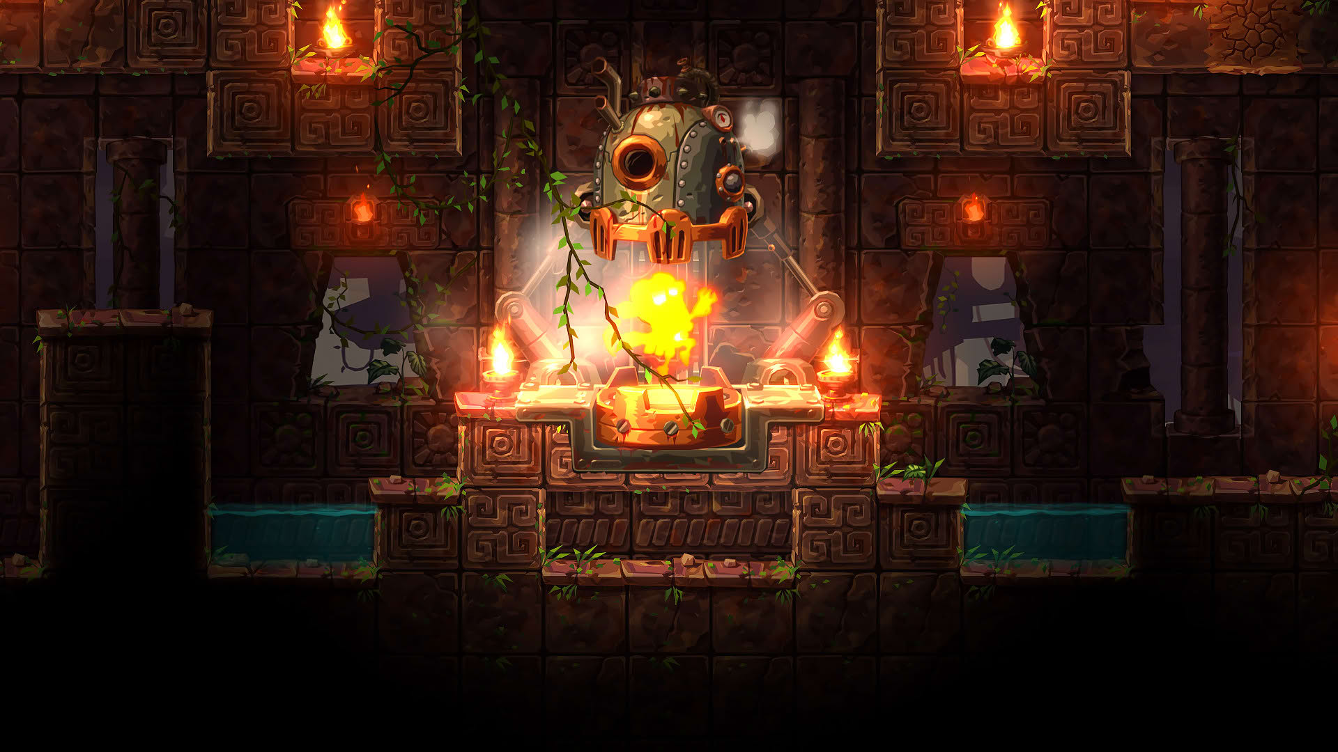 Screenshot for SteamWorld Dig 2