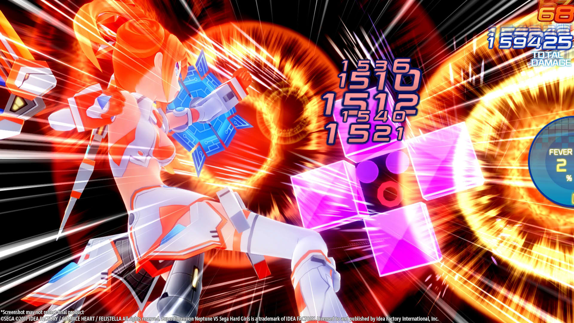 Screenshot for Superdimension Neptune vs. Sega Hard Girls
