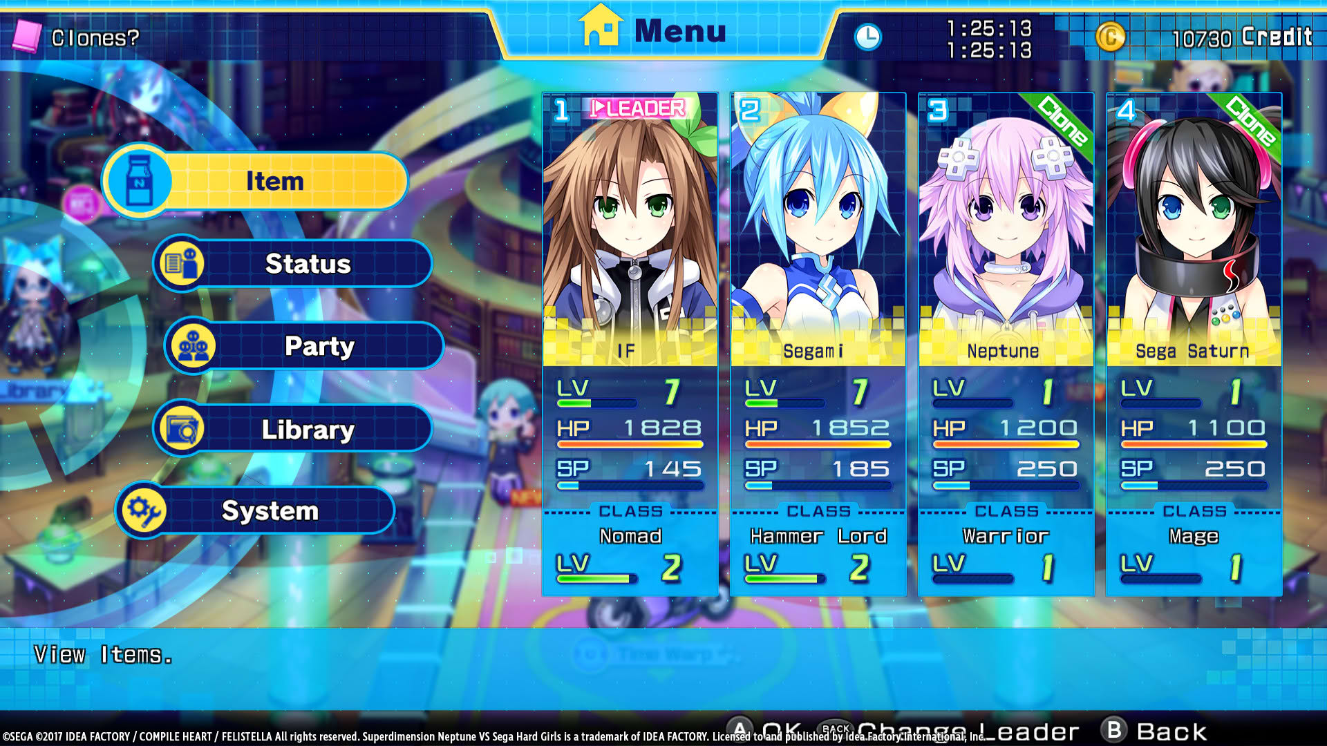 Screenshot for Superdimension Neptune vs. Sega Hard Girls