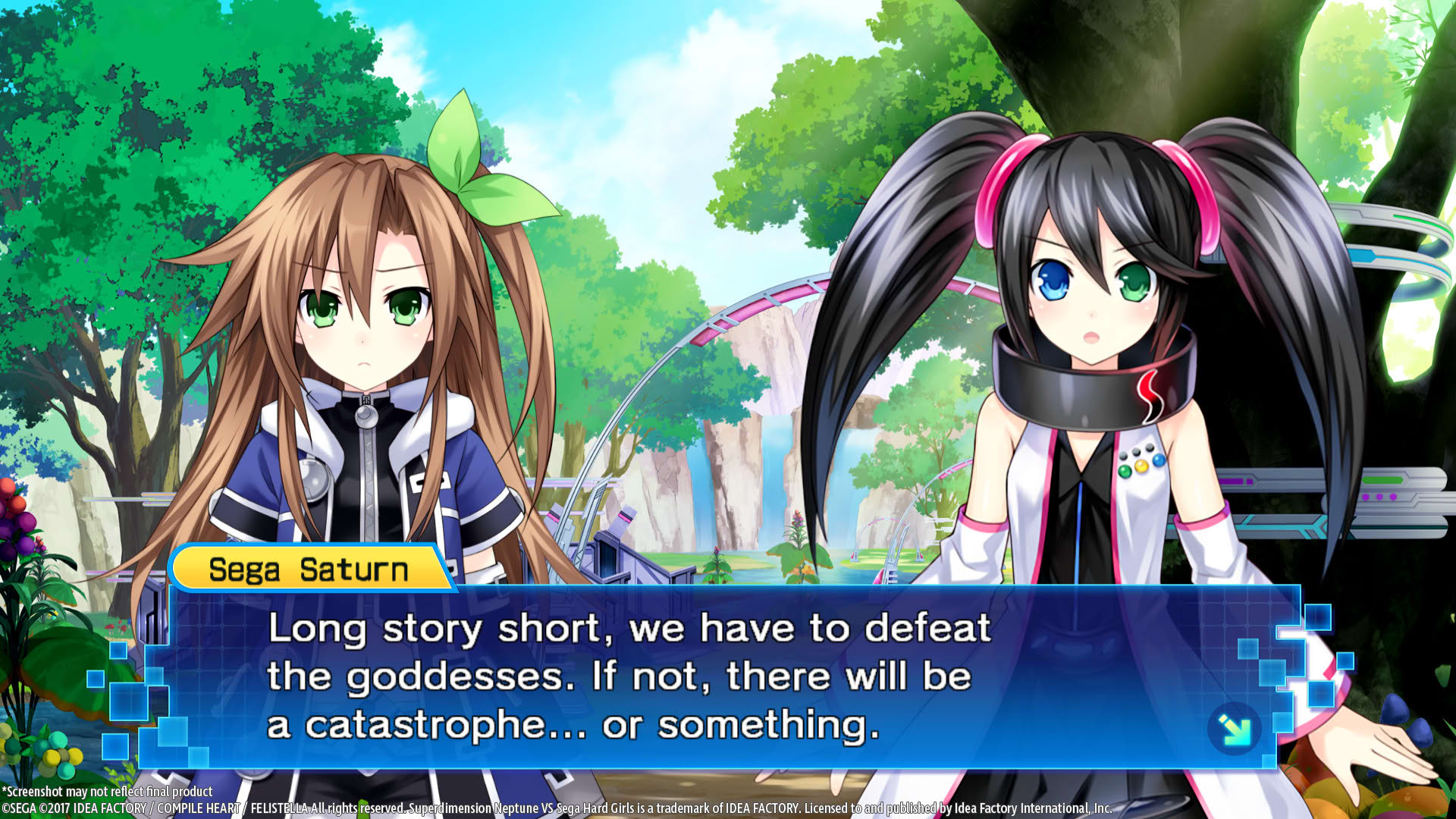 Screenshot for Superdimension Neptune vs. Sega Hard Girls