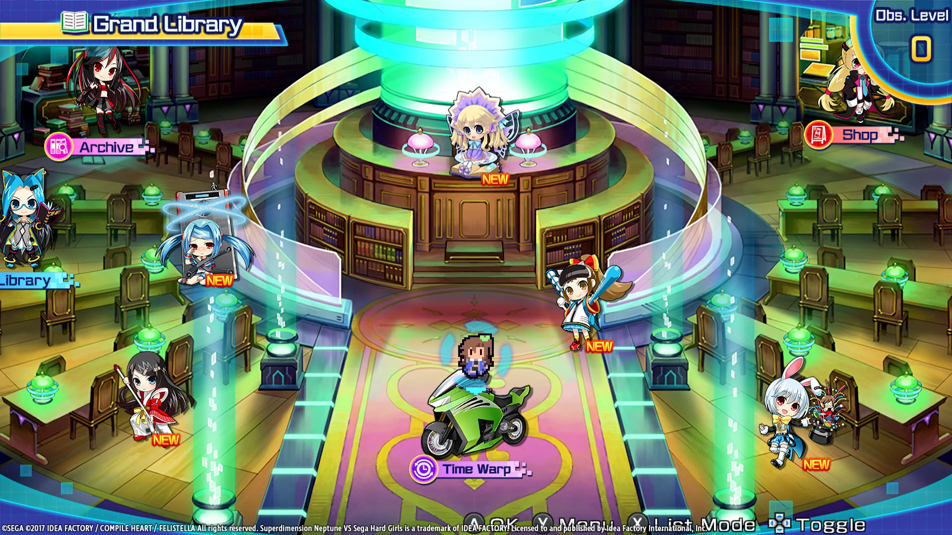 Screenshot for Superdimension Neptune vs. Sega Hard Girls