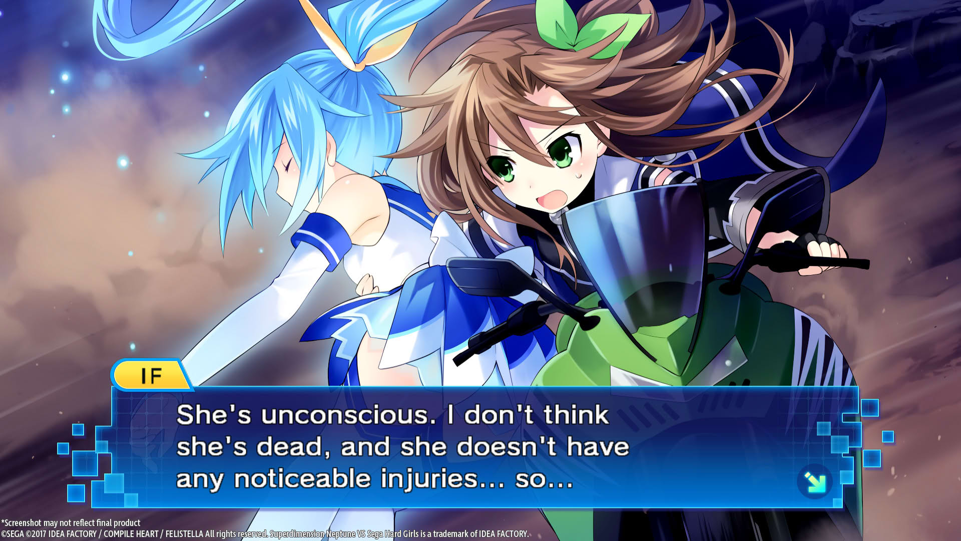 Screenshot for Superdimension Neptune vs. Sega Hard Girls