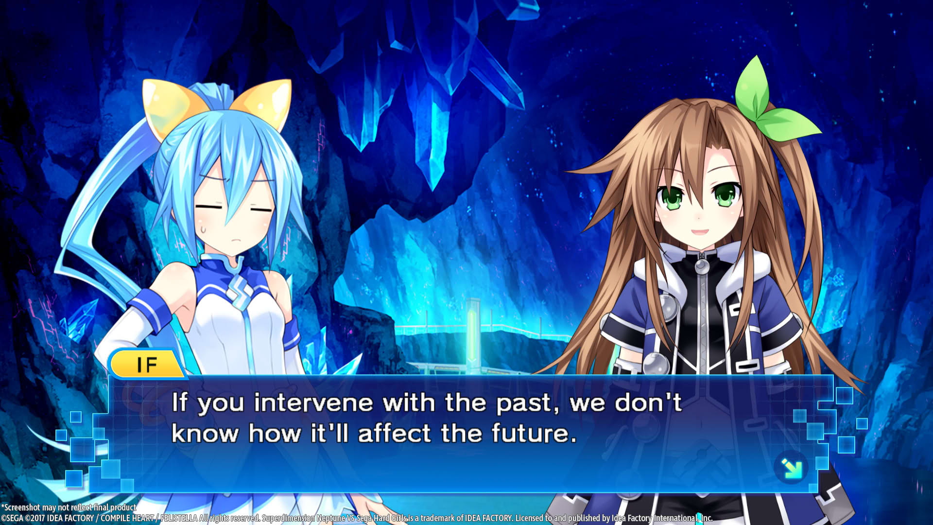 Screenshot for Superdimension Neptune vs. Sega Hard Girls