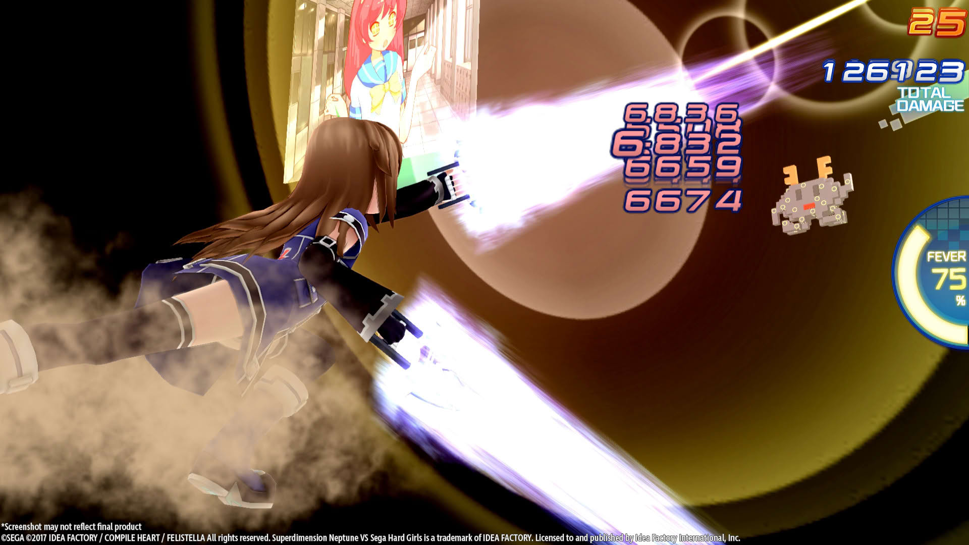 Screenshot for Superdimension Neptune vs. Sega Hard Girls