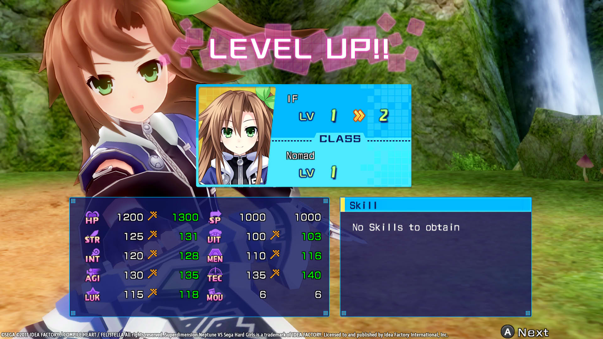 Screenshot for Superdimension Neptune vs. Sega Hard Girls