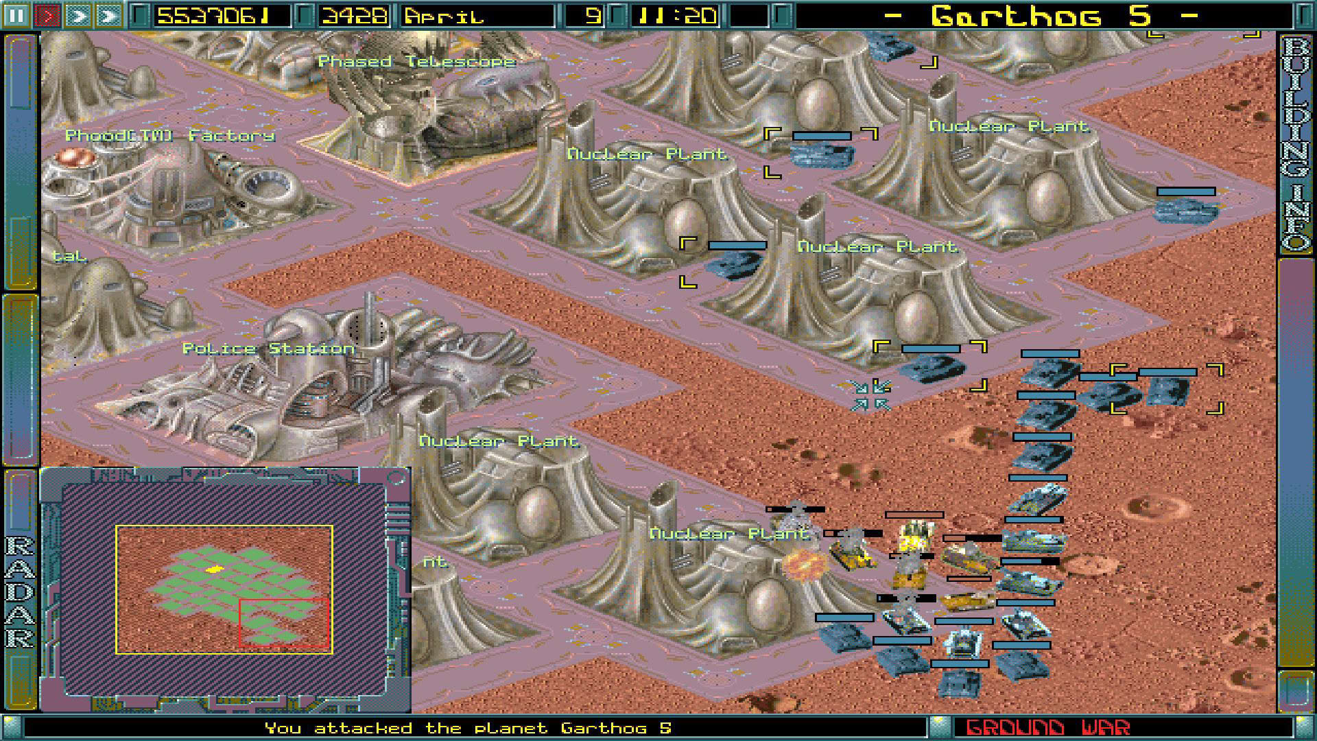 Screenshot for Imperium Galactica