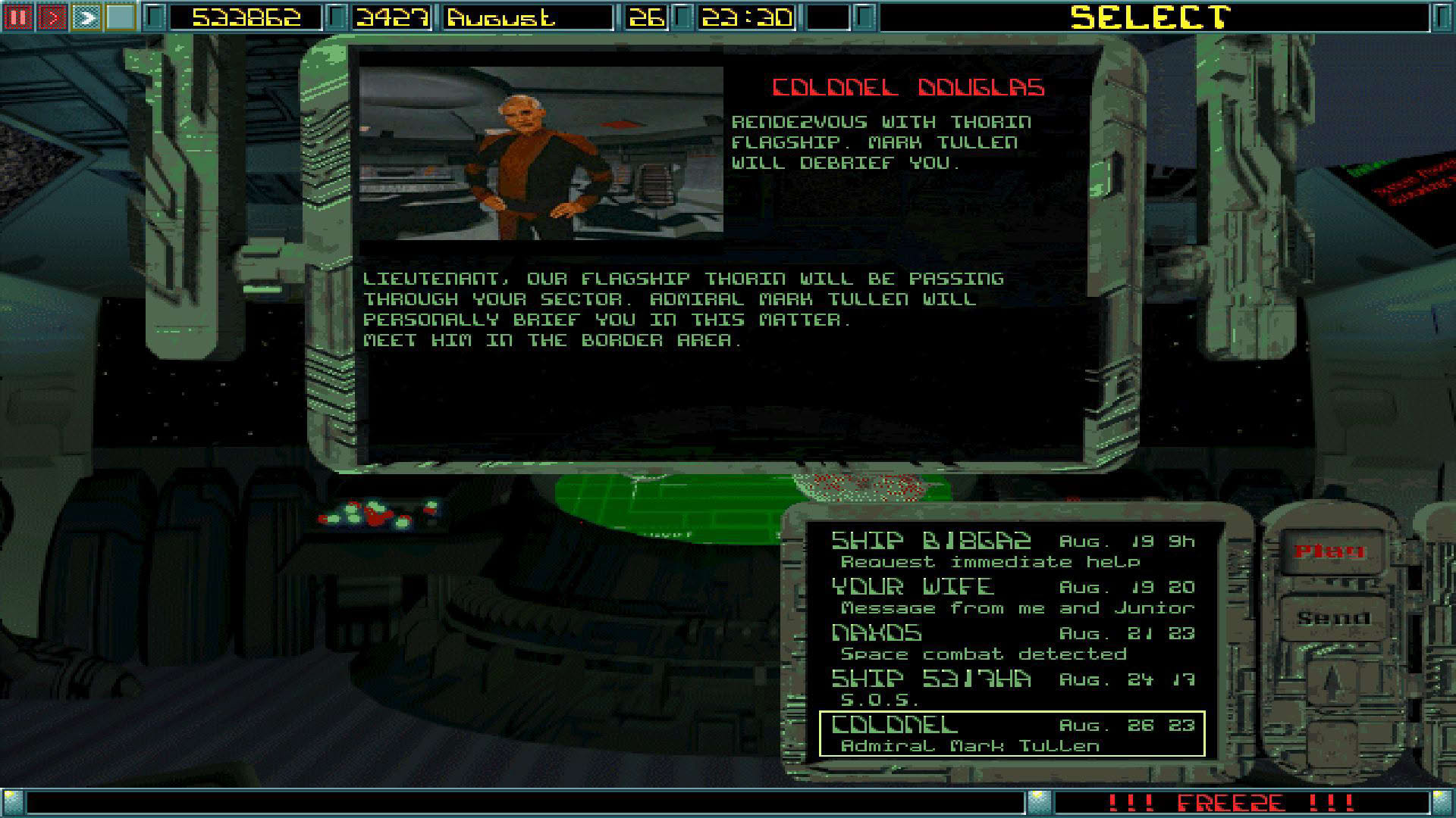 Screenshot for Imperium Galactica