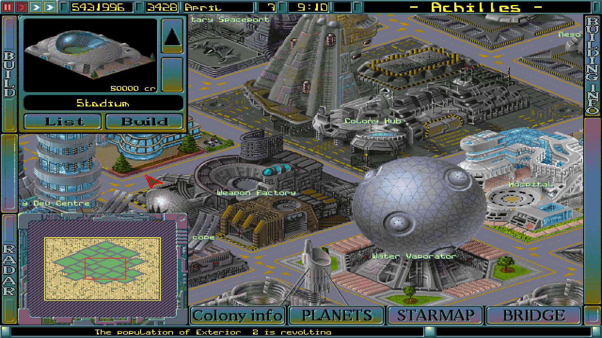 Screenshot for Imperium Galactica