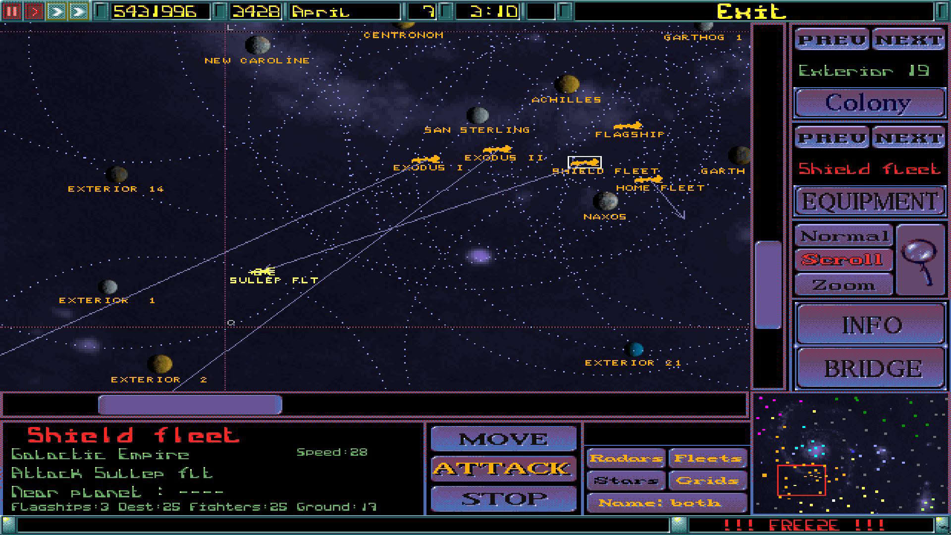 Screenshot for Imperium Galactica