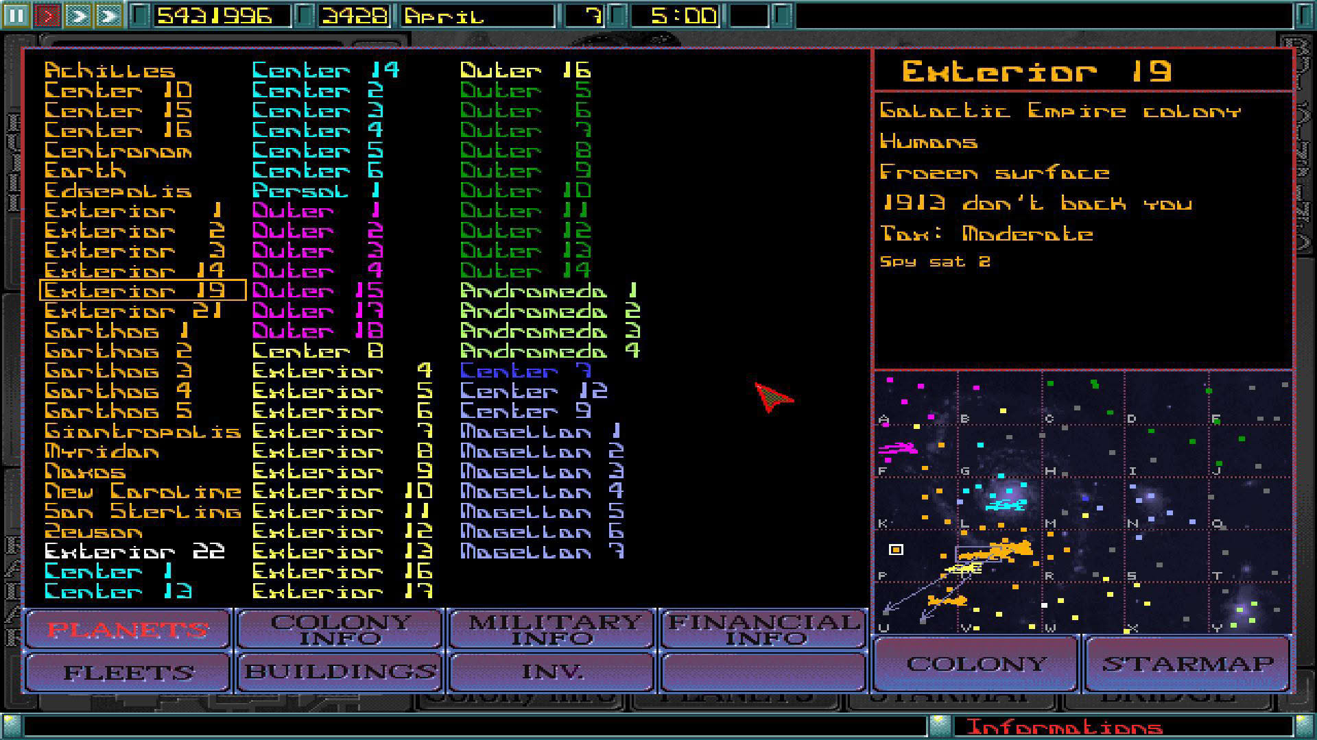 Screenshot for Imperium Galactica