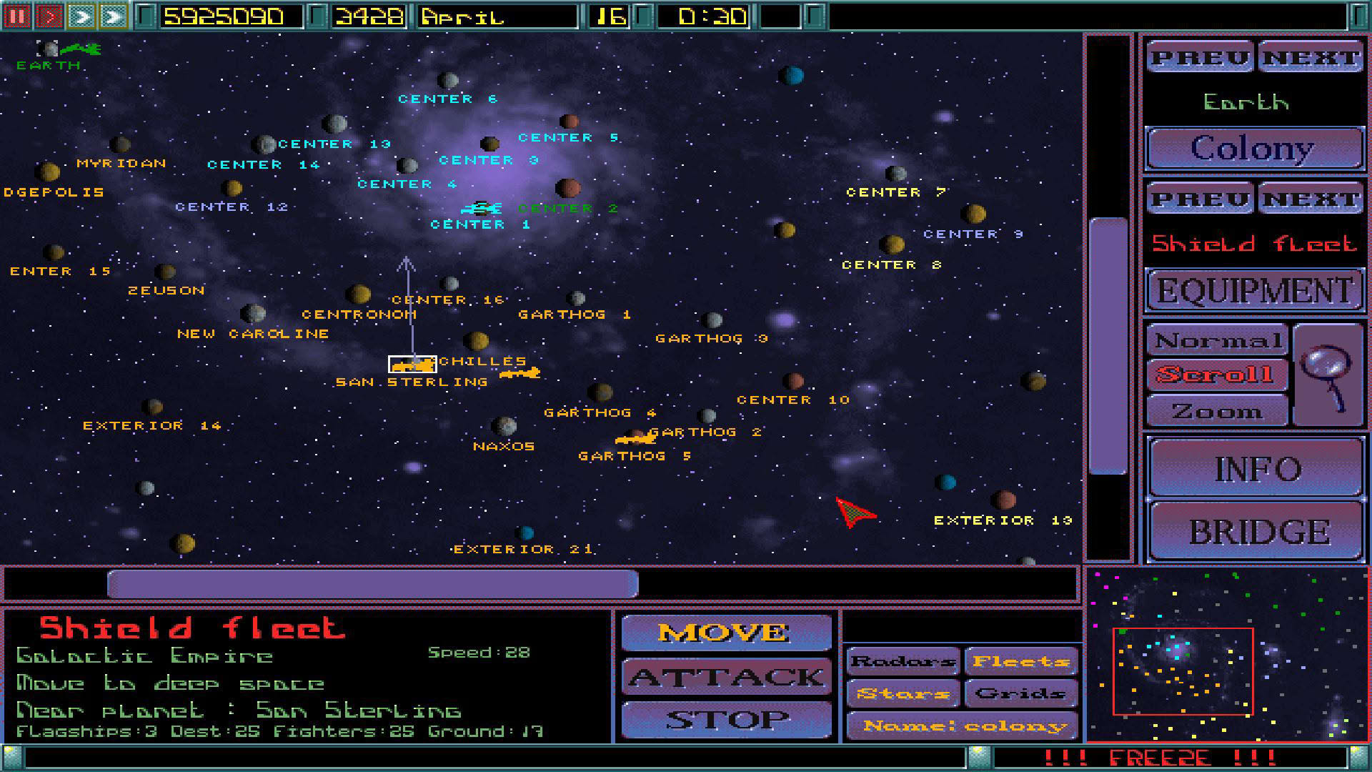 Screenshot for Imperium Galactica