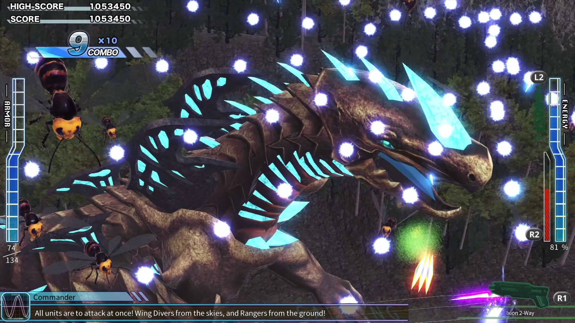 Screenshot for Earth Defense Force 4.1: Wing Diver the Shooter