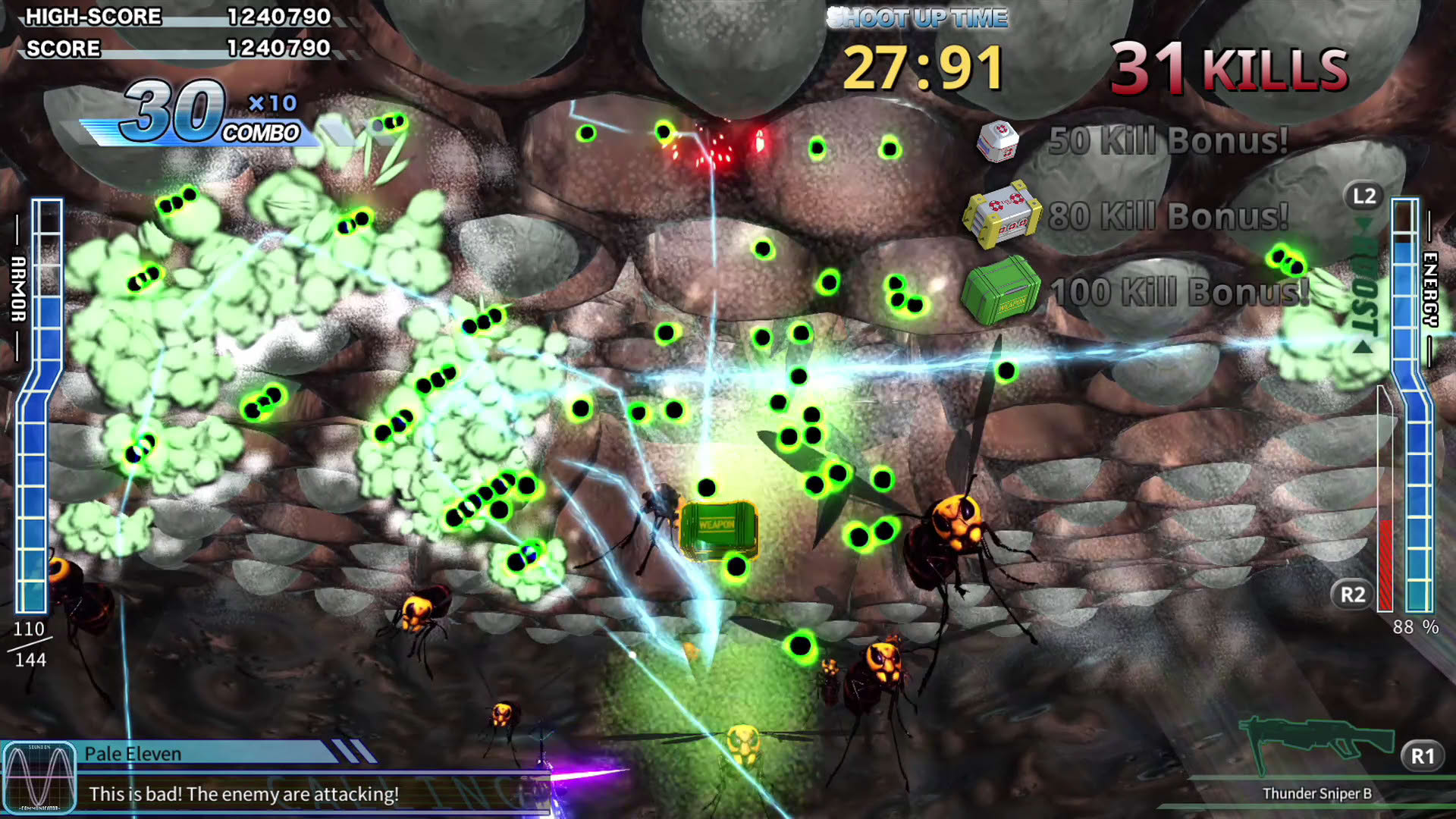 Screenshot for Earth Defense Force 4.1: Wing Diver the Shooter