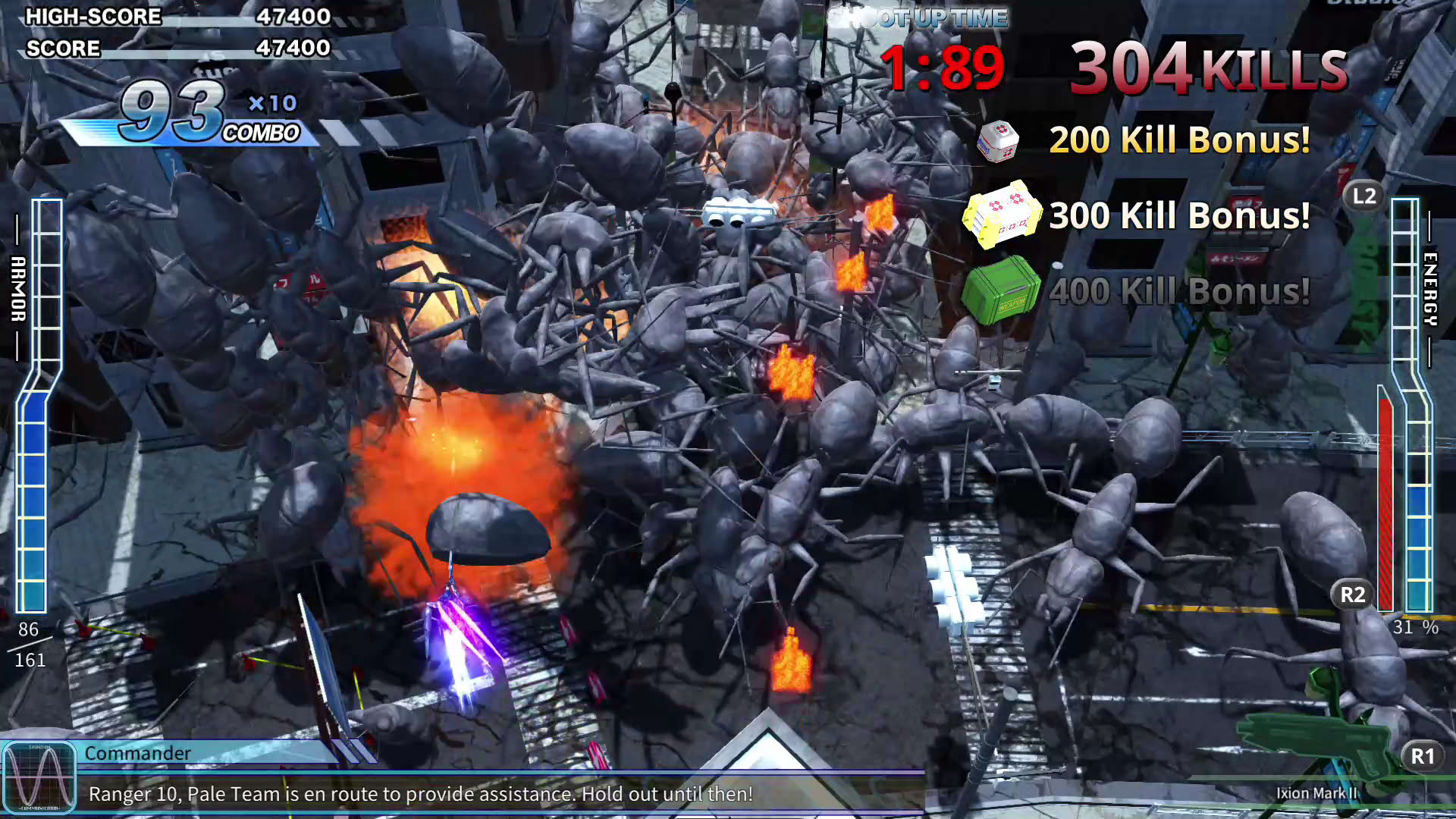 Screenshot for Earth Defense Force 4.1: Wing Diver the Shooter