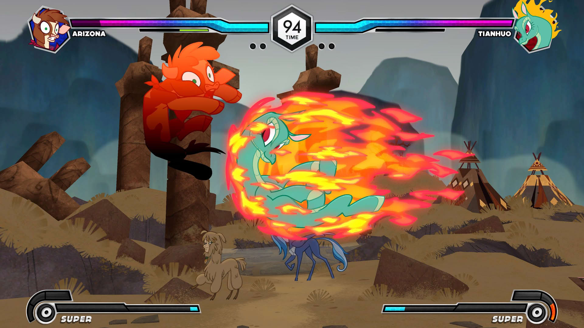 Screenshot for Them's Fightin' Herds