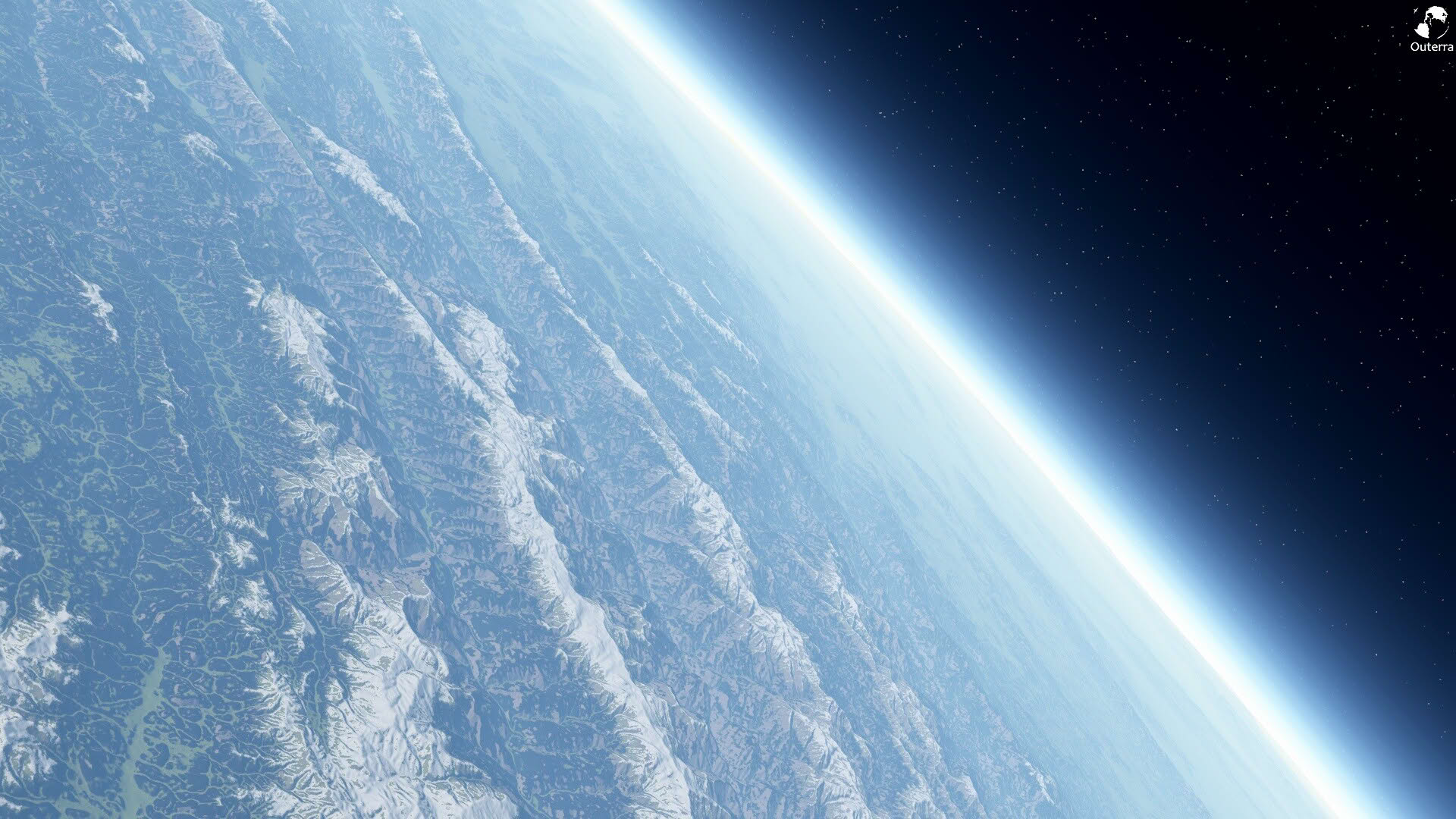 Screenshot for Outerra World Sandbox