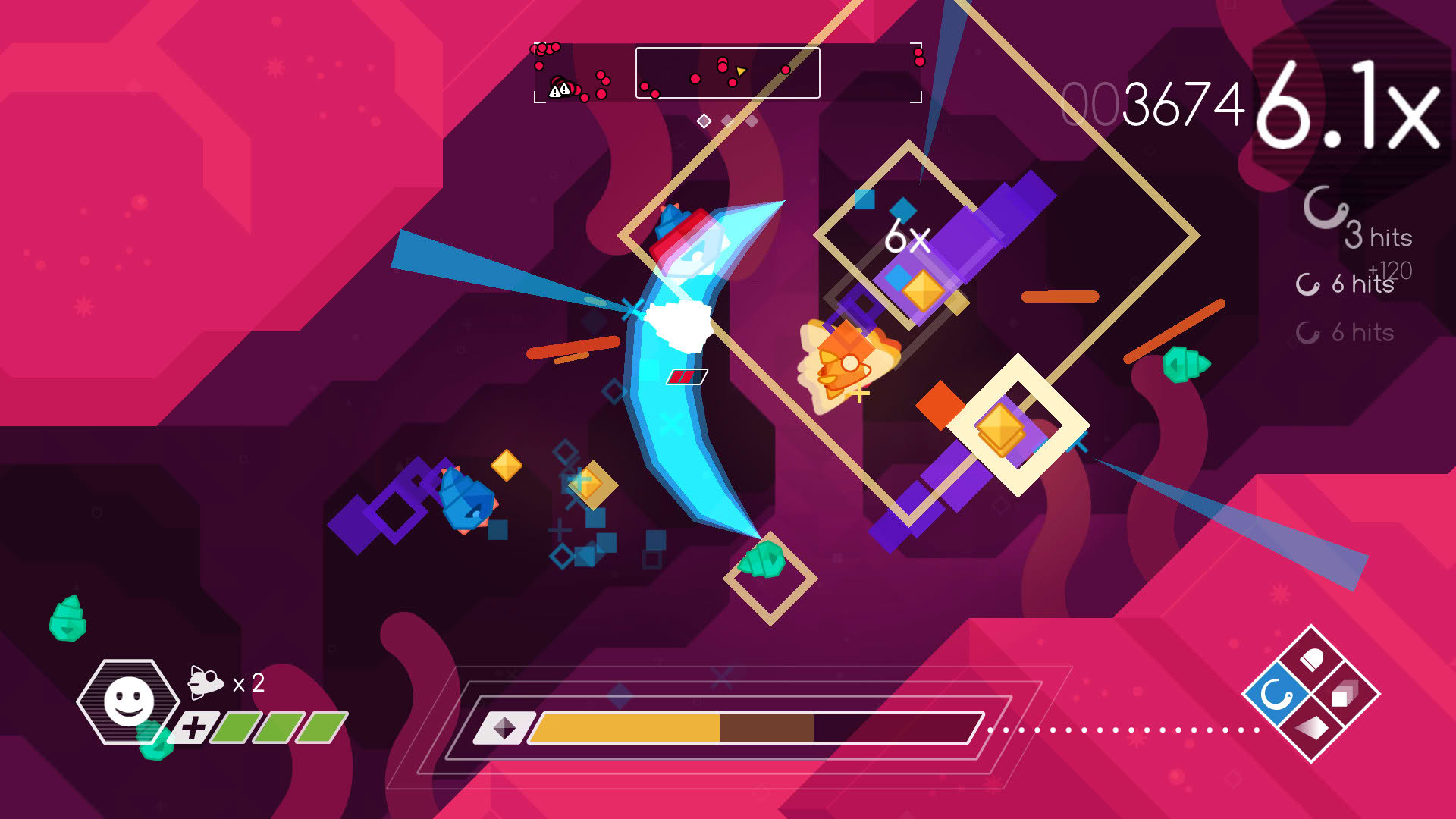 Screenshot for Graceful Explosion Machine
