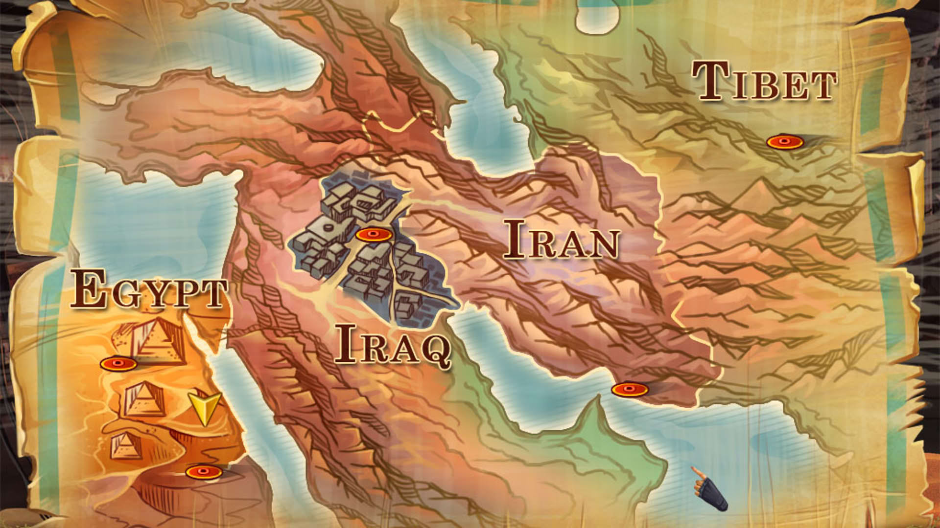Screenshot for Arizona Rose and the Pharaohs' Riddles