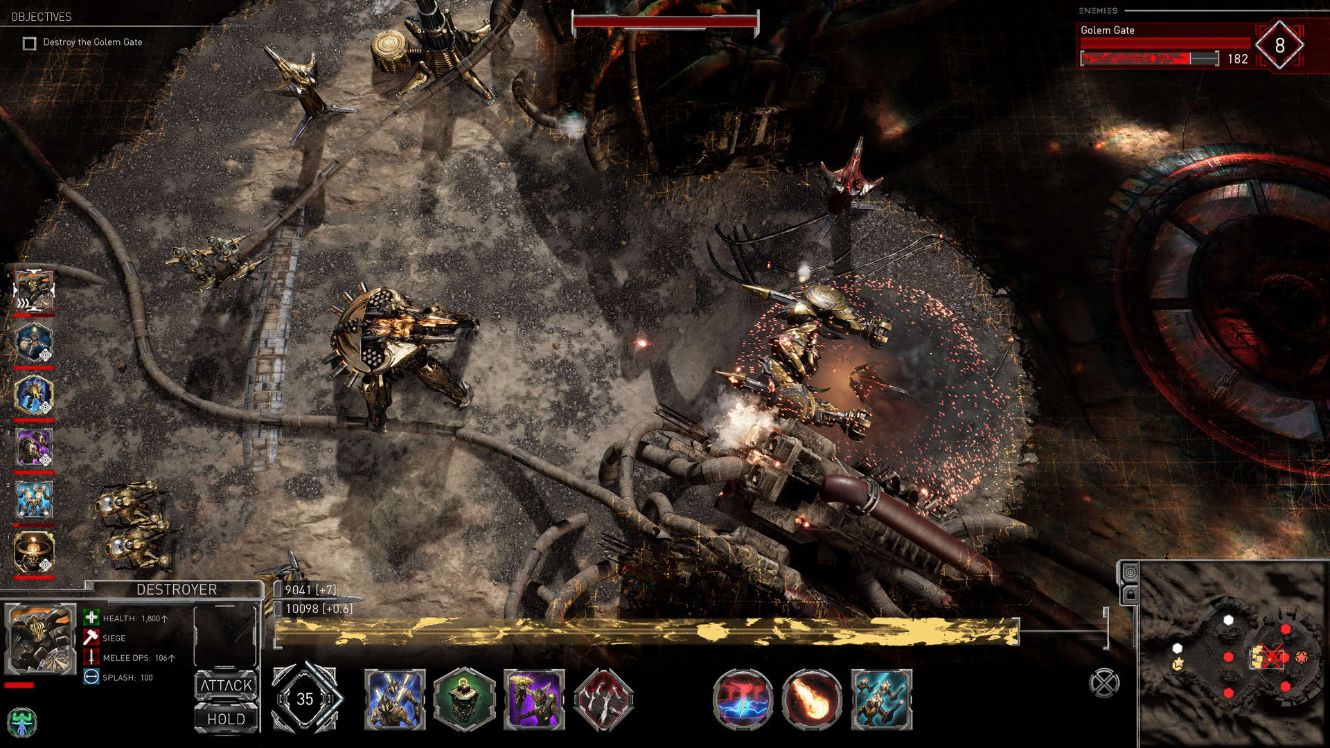 Screenshot for Golem Gates