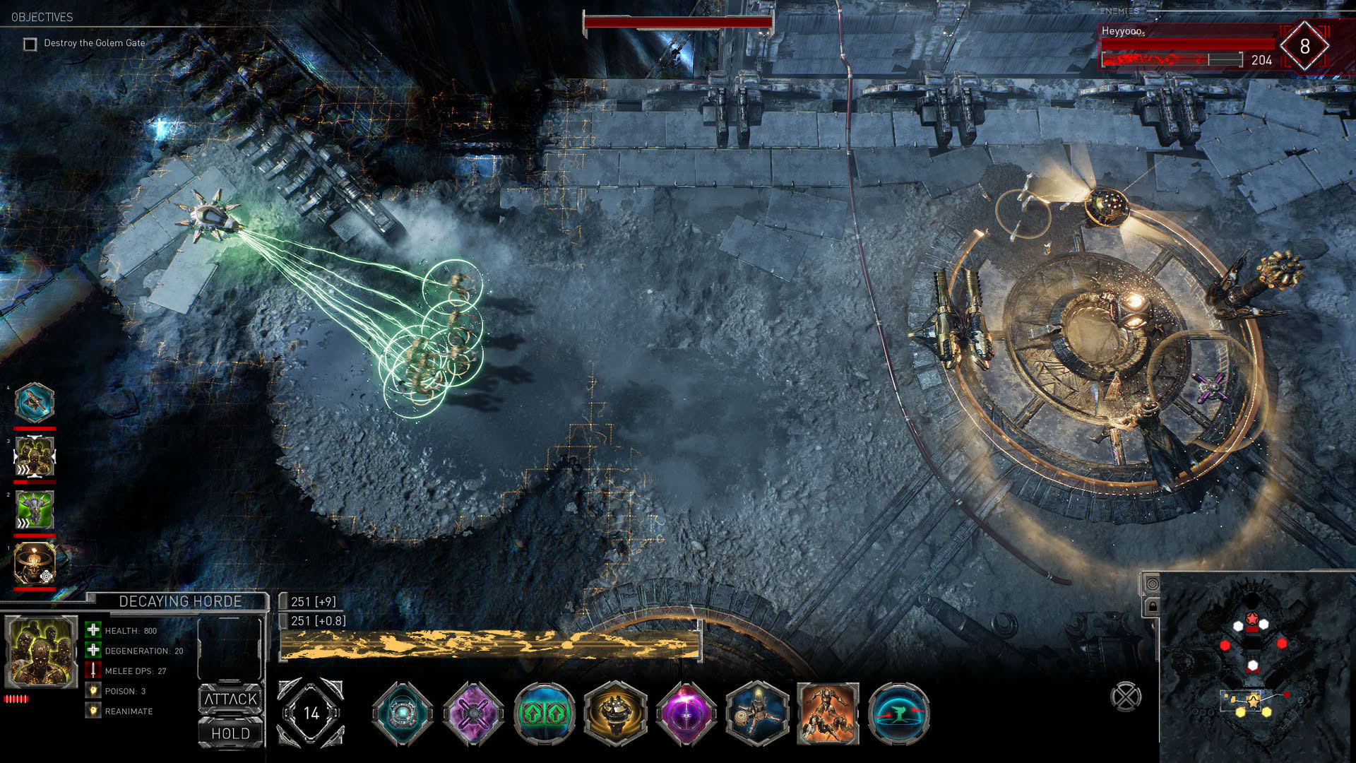 Screenshot for Golem Gates