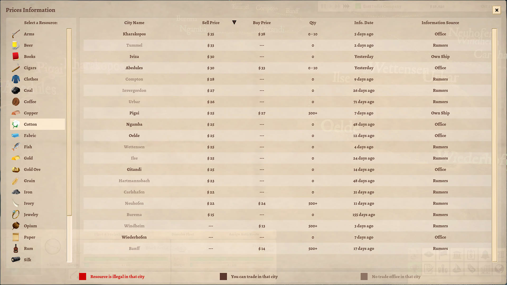Screenshot for Winds of Trade