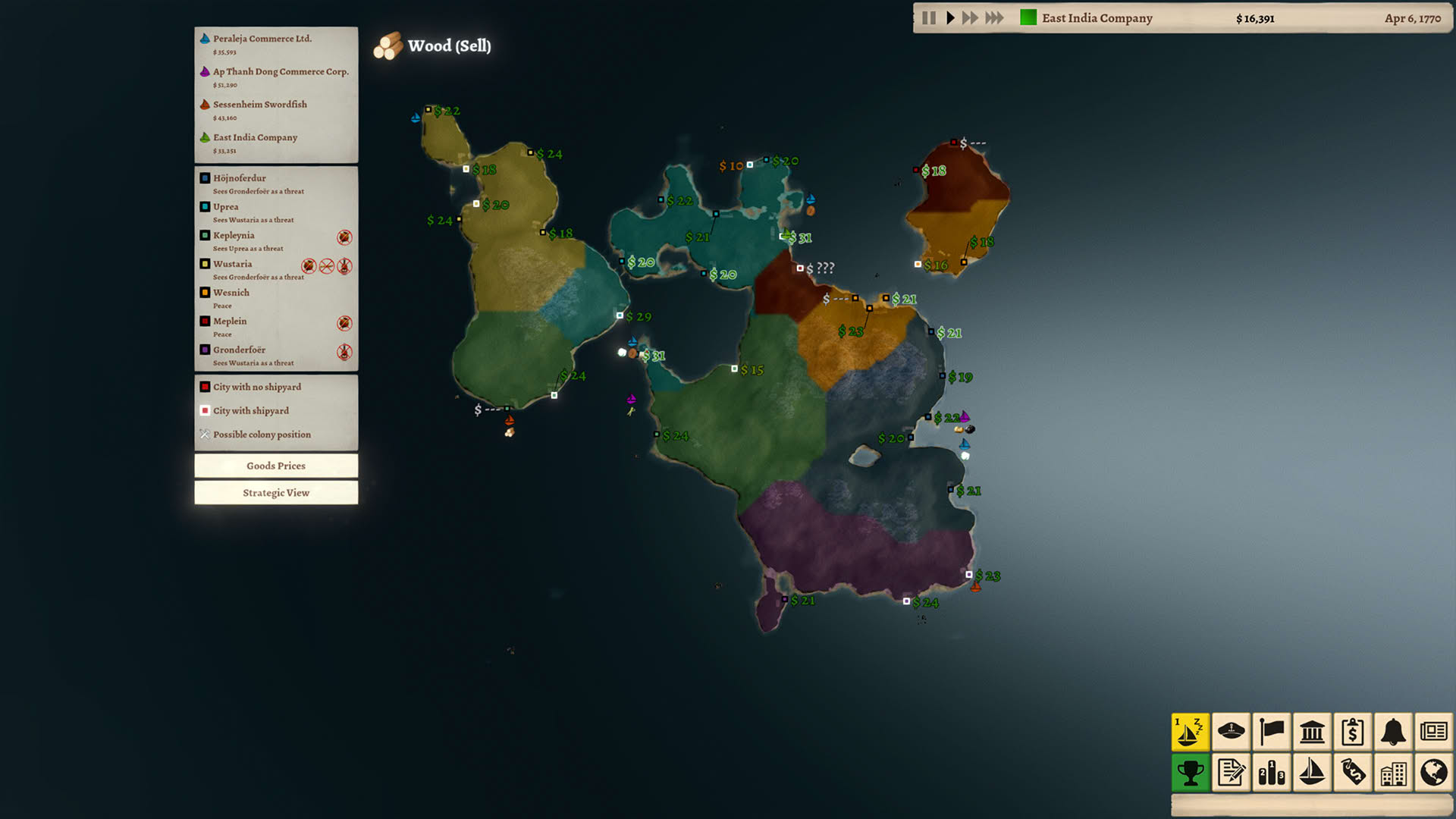 Screenshot for Winds of Trade