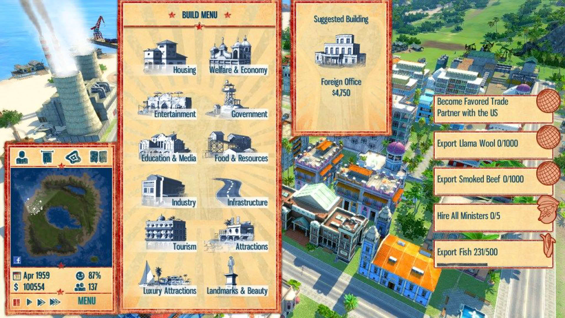 Screenshot for Tropico 4