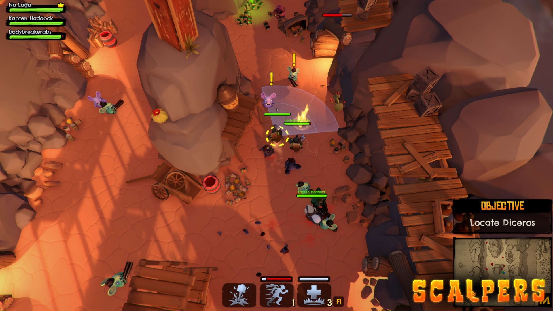 Screenshot for Scalpers: Turtle & the Moonshine Gang