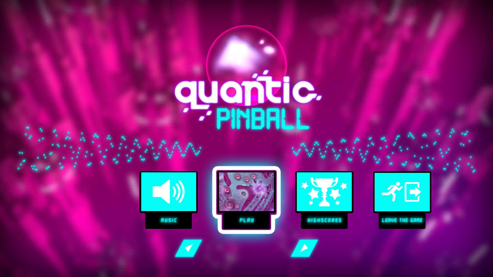 Screenshot for Quantic Pinball