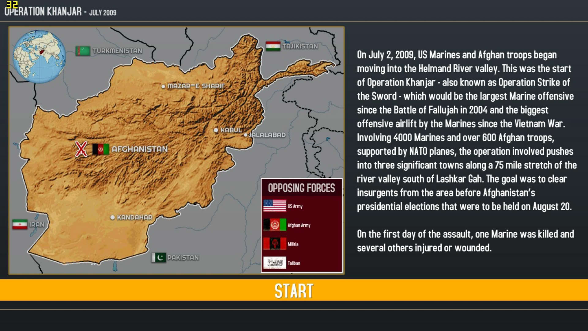 Screenshot for Afghanistan '11