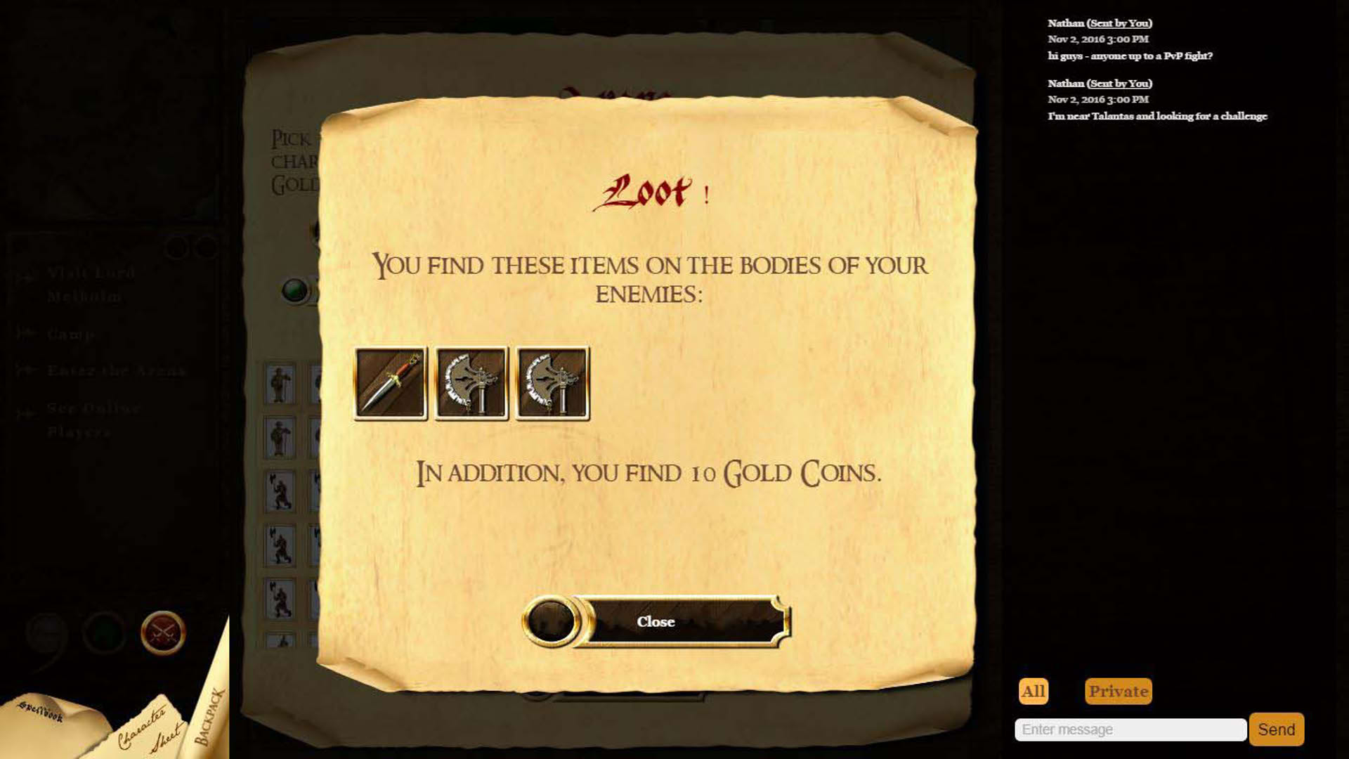 Screenshot for Narborion Saga
