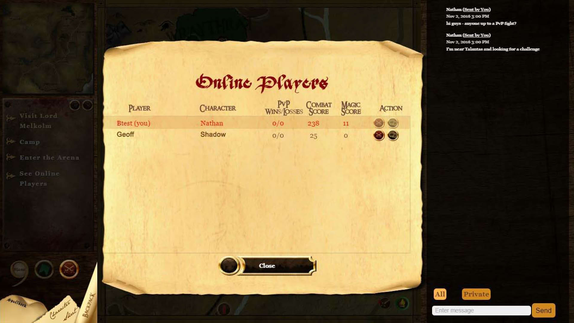 Screenshot for Narborion Saga
