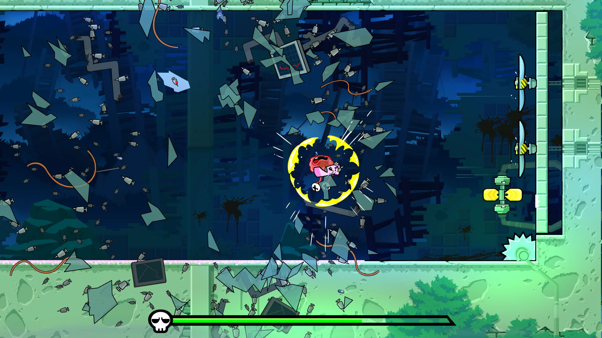 Screenshot for Super Meat Boy Forever