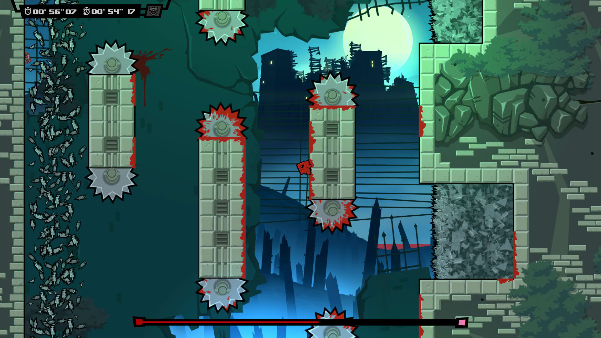 Screenshot for Super Meat Boy Forever