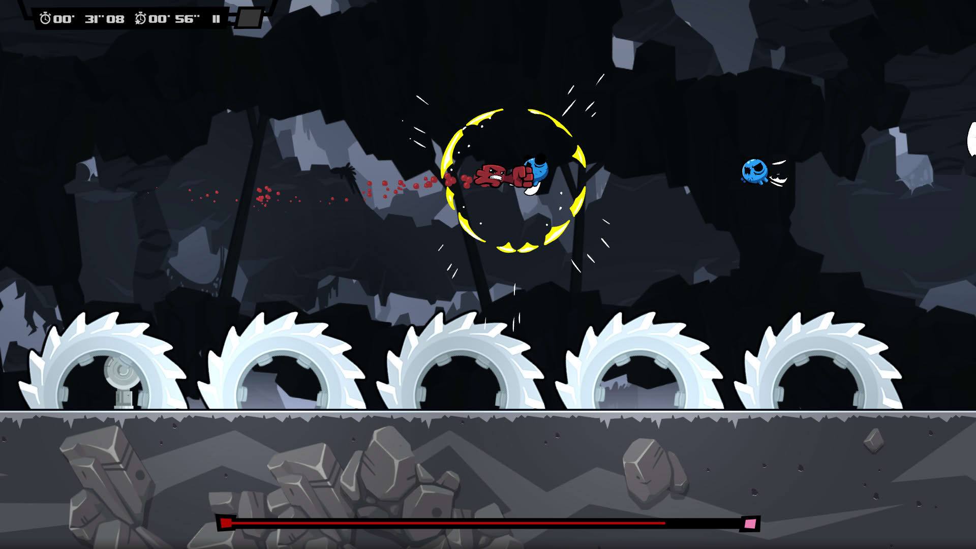 Screenshot for Super Meat Boy Forever