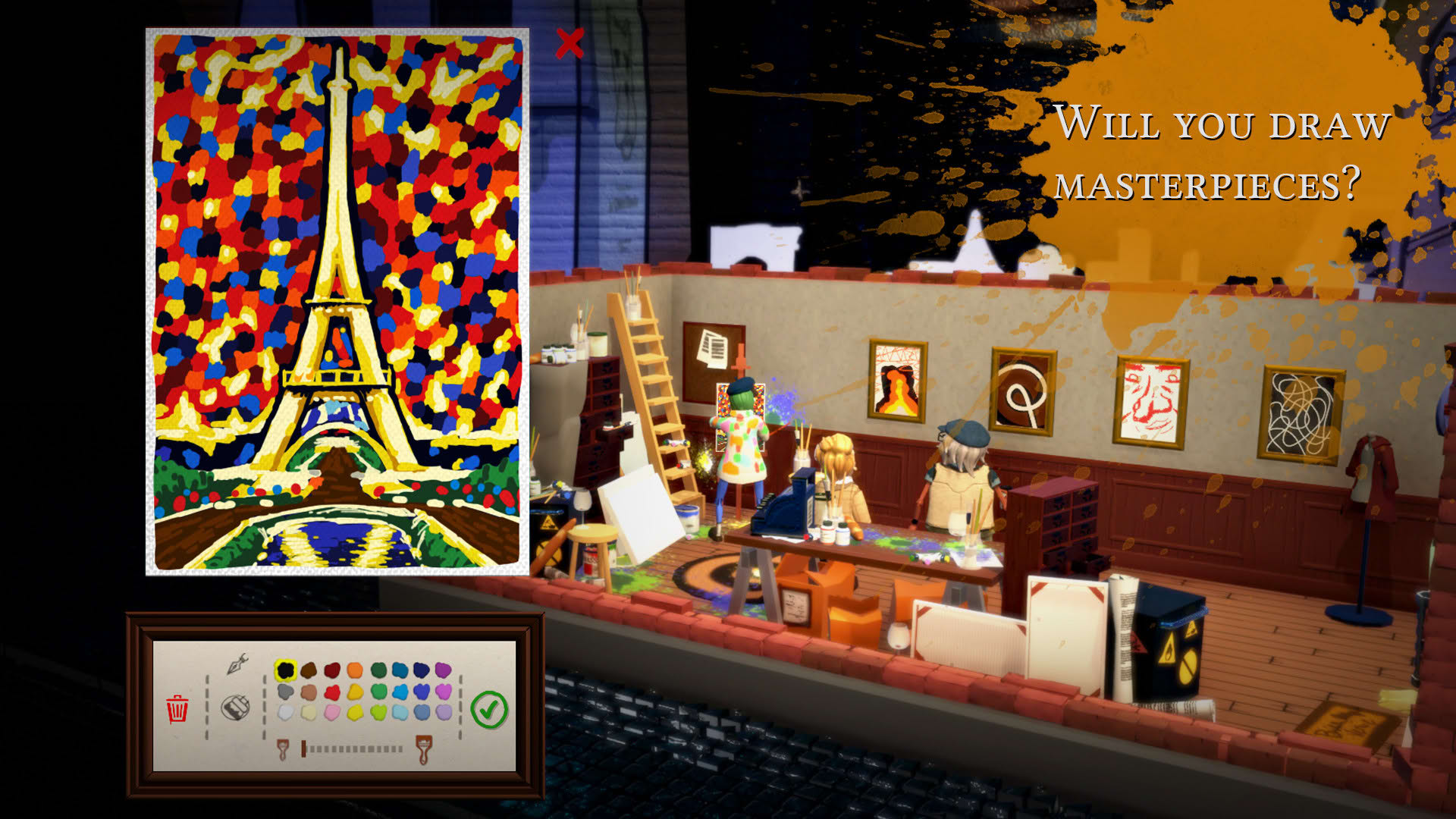 Screenshot for Passpartout: The Starving Artist