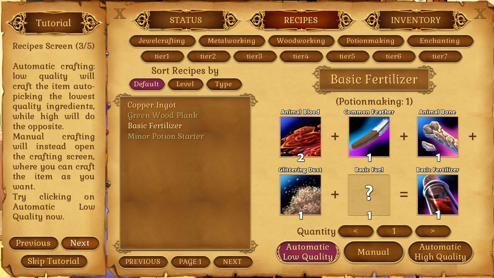 Screenshot for Amber's Magic Shop