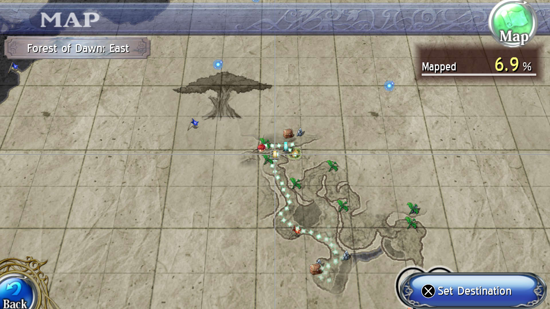 Screenshot for Ys: Memories of Celceta