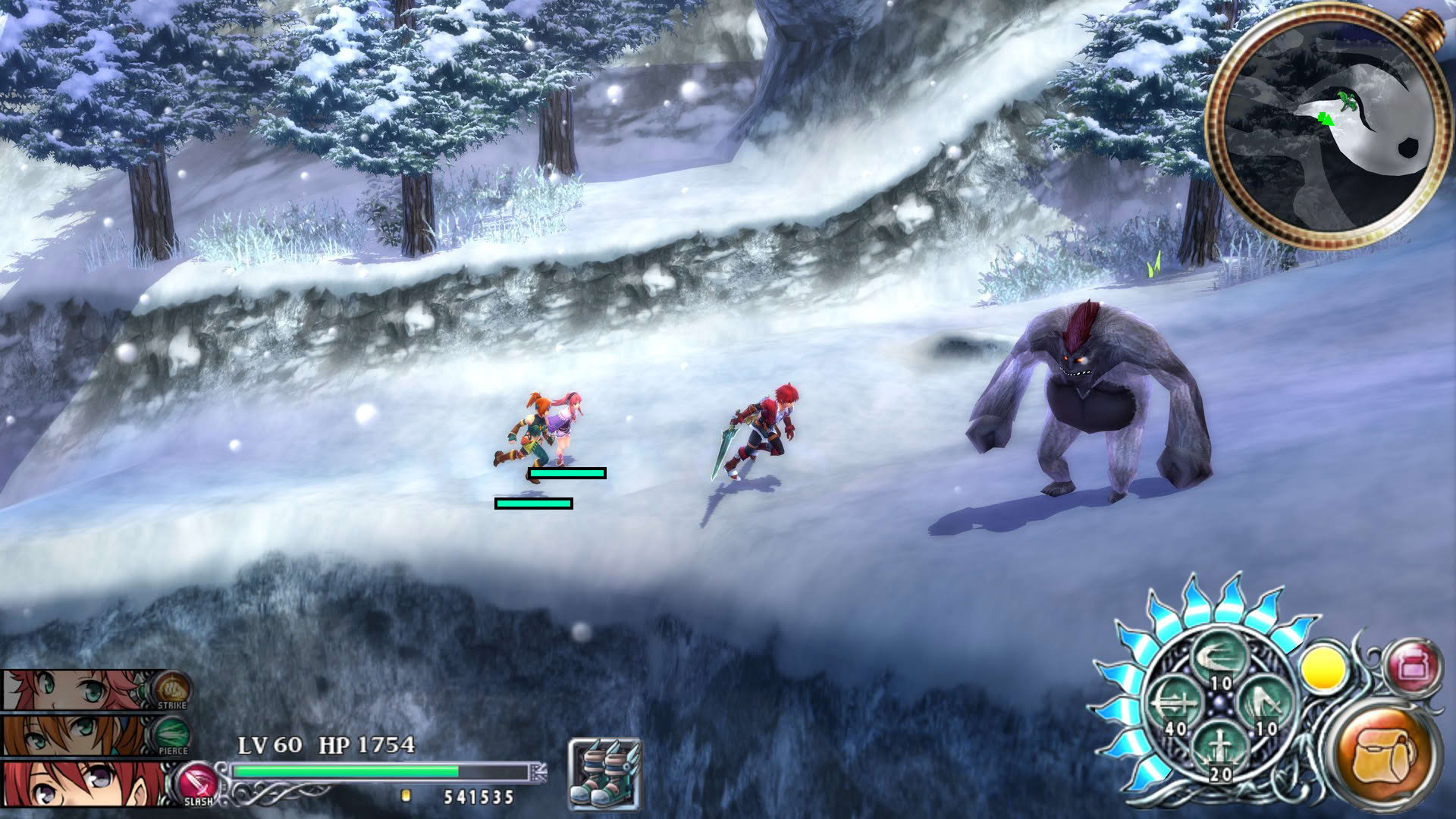 Screenshot for Ys: Memories of Celceta